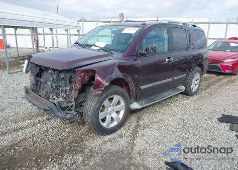 2014 Nissan Armada Platinum/Sl/Sv из США, поврежденный, VIN 5N1AA0ND6EN607622